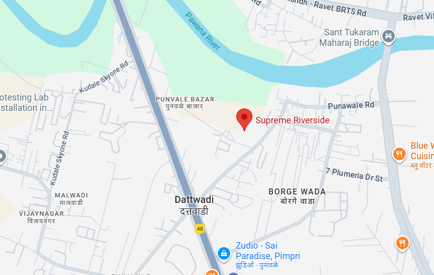 Supreme Riverside location advantage map