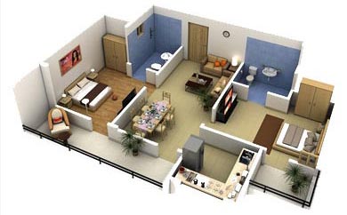 2 BHK Smart Plan
