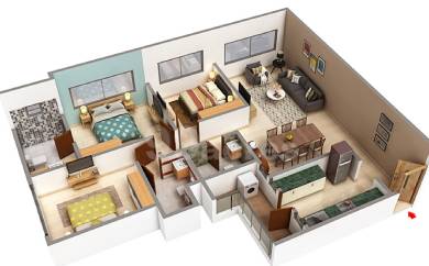 3 BHK Family Plan